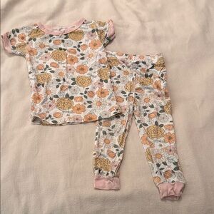 Floral Kids Pajama Set
